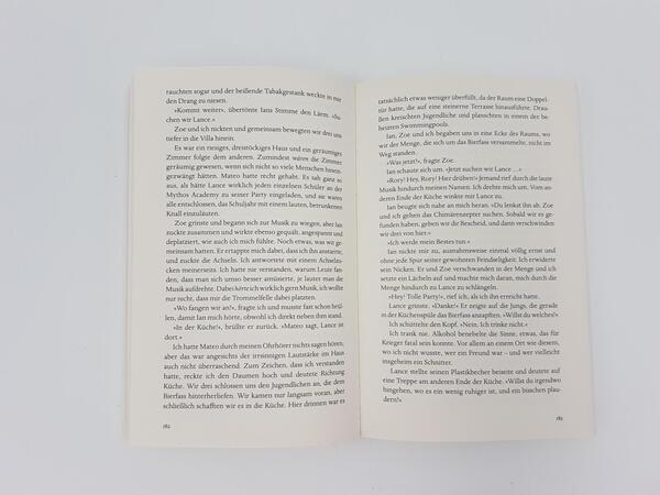 Innenansicht des Buches „Bitterfrost“