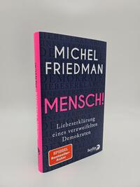 Außenansicht des Buches „Mensch!“