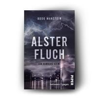 Außenansicht des Buches „Alsterfluch“
