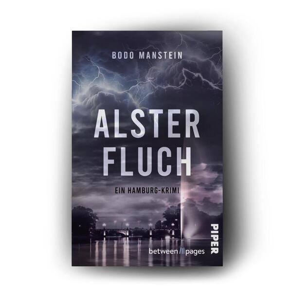 Außenansicht des Buches „Alsterfluch“
