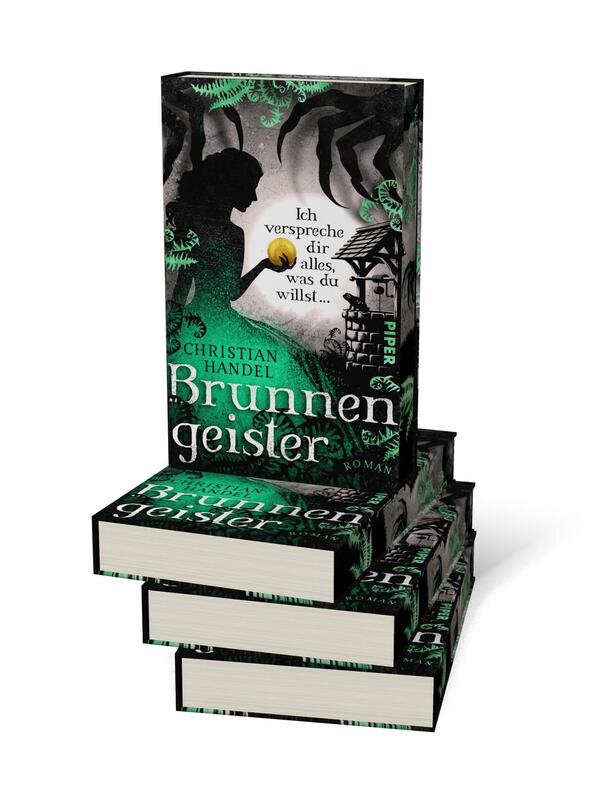 Außenansicht des Buches „Brunnengeister – Ich verspreche dir alles, was du willst ...“