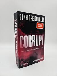 Außenansicht des Buches „Corrupt – Dunkle Versuchung“