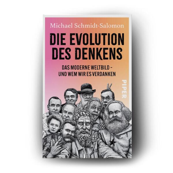 Außenansicht des Buches „Die Evolution des Denkens“
