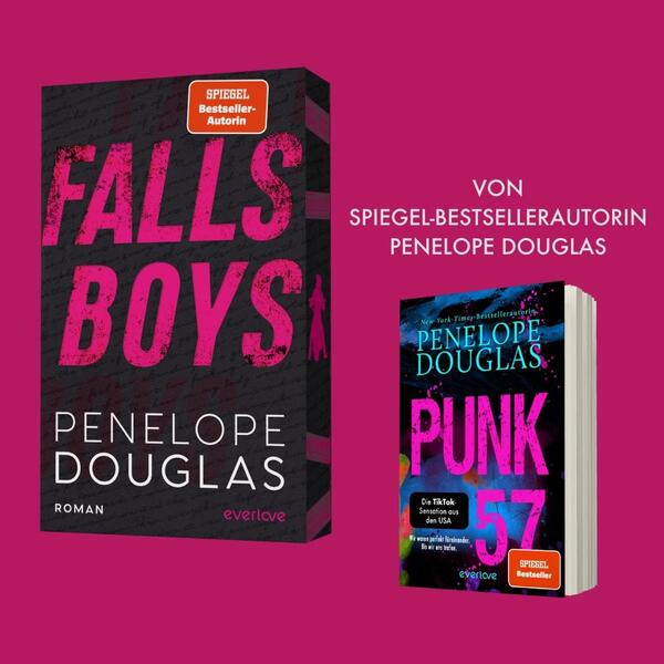 Außenansicht des Buches „Falls Boys“