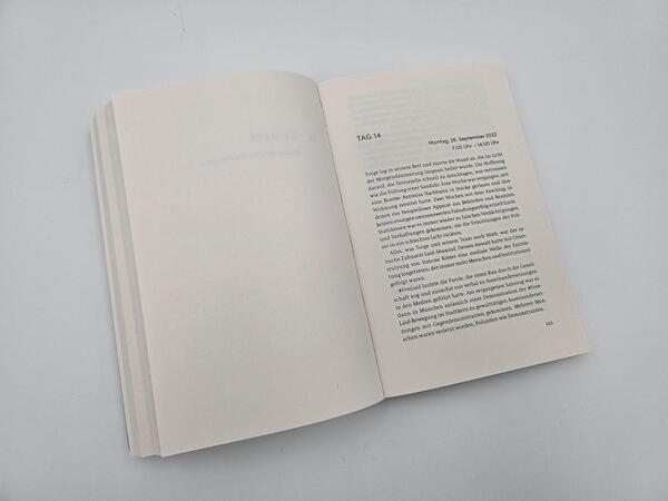 Innenansicht des Buches „Höllenfeuer“