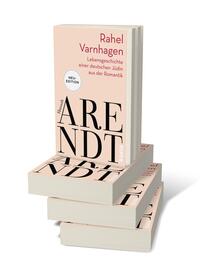 Bücherstapel des Buches „Rahel Varnhagen“