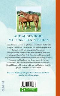 Rückansicht des Buches „Was für ein Mensch ist mein Pferd?“ 