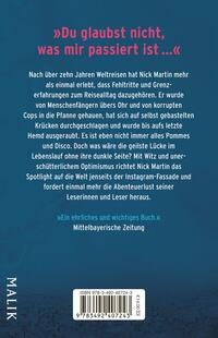 Rückansicht des Buches „Die geilste Lücke im Lebenslauf – Die dunkle Seite“