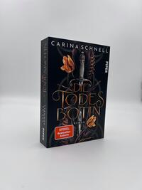 Innenansicht des Buches „Die Todesbotin“