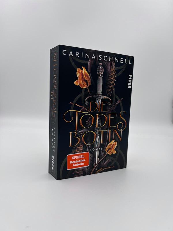 Innenansicht des Buches „Die Todesbotin“