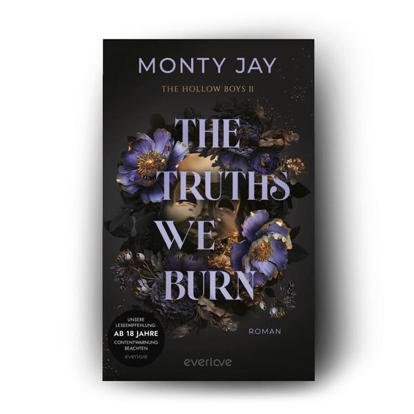 Außenansicht des Buches „The Truths we burn“