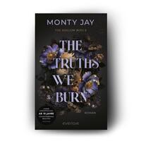Außenansicht des Buches „The Truths we burn“