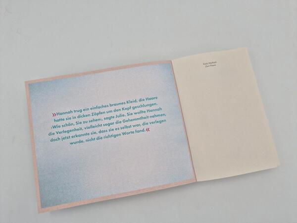 Außenansicht des Buches „Zwei Frauen“