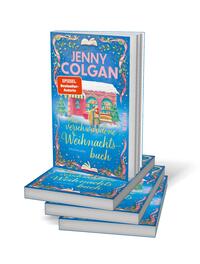 Bücherstapel des Buches „Das verschwundene Weihnachtsbuch“