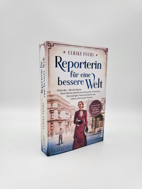 Innenansicht des Buches „Reporterin für eine bessere Welt“