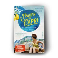 Außenansicht des Buches „Die Frauen von Capri – Im blauen Meer der Tage “
