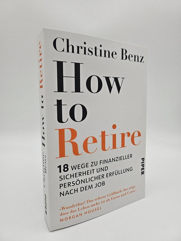 Außenansicht des Buches „How to Retire“