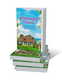 Bücherstapel des Buches „Sommerträume auf der kleinen Ostseeinsel“