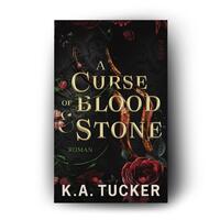 Außenansicht des Buches „ A Curse of Blood & Stone “