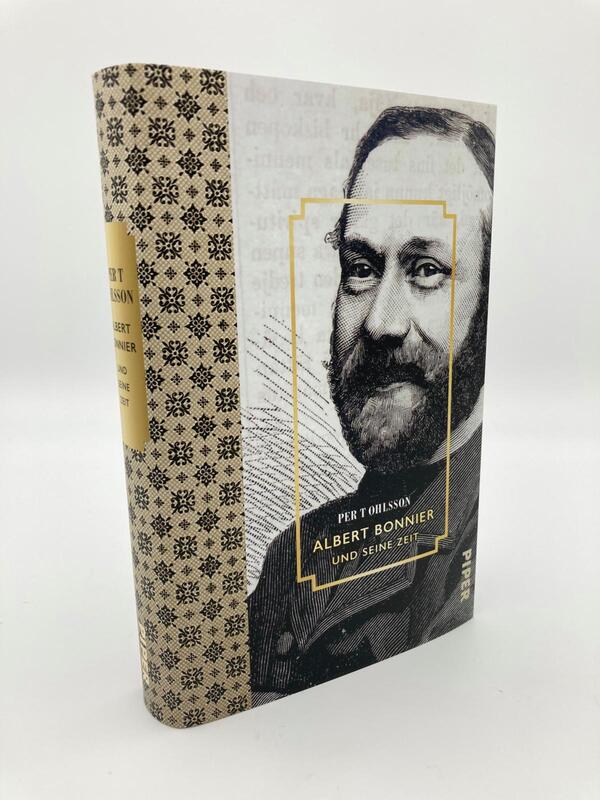 Innenansicht des Buches „Albert Bonnier und seine Zeit“