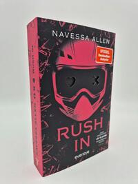Außenansicht des Buches „Rush In“