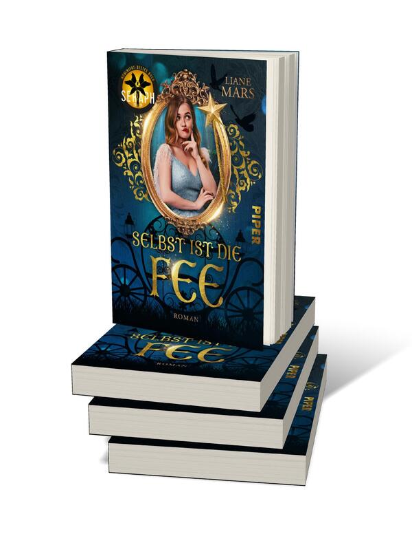 Bücherstapel des Buches „Selbst ist die Fee“
