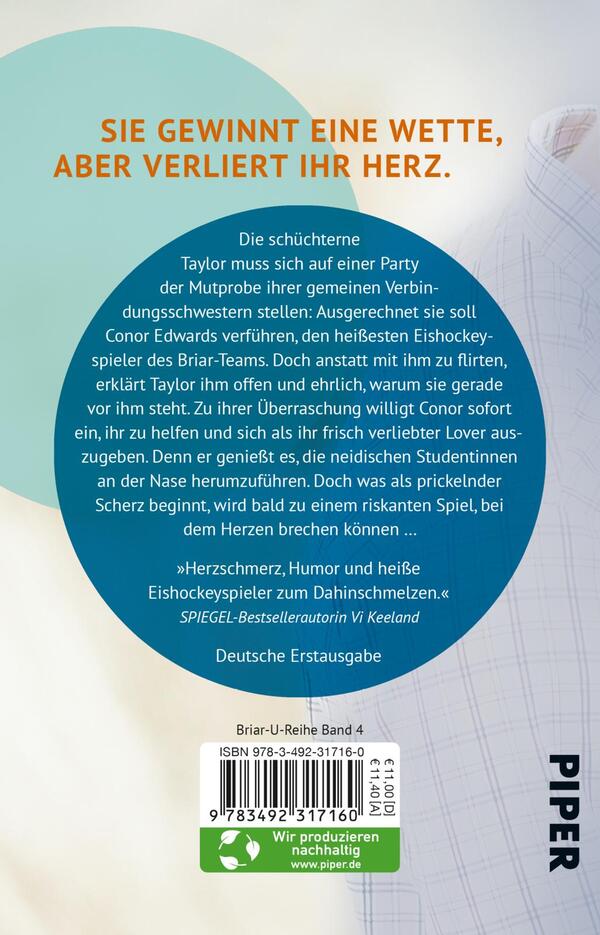 Rückansicht des Buches „The Dare – Liebe mich, wenn du dich traust“