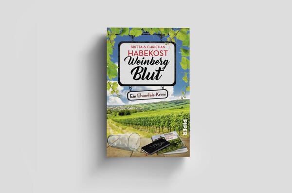 Außenansicht des Buches „Weinbergblut“
