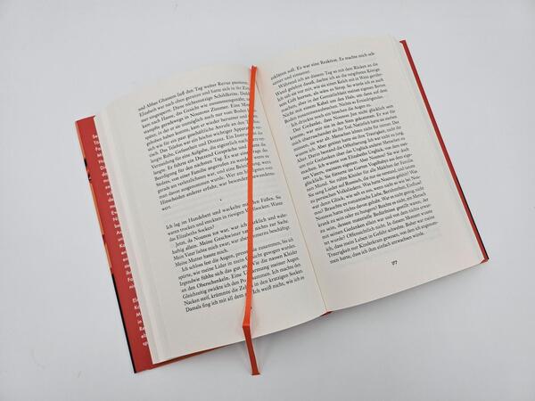 Innenansicht des Buches „Die Perserinnen“