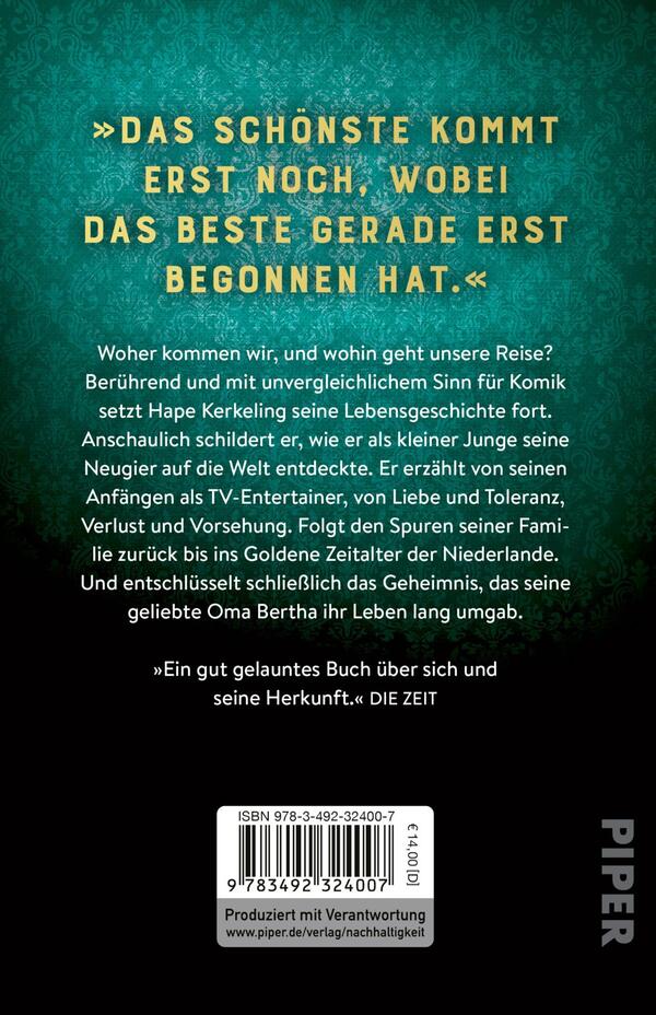 Rückansicht des Buches „Gebt mir etwas Zeit“