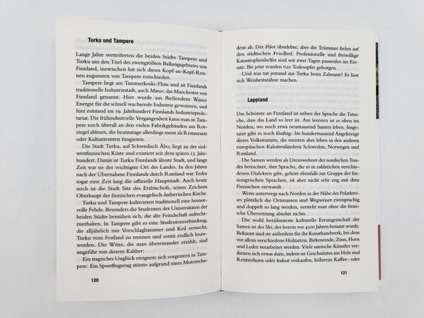 Innenansicht des Buches „Gebrauchsanweisung für Finnland“