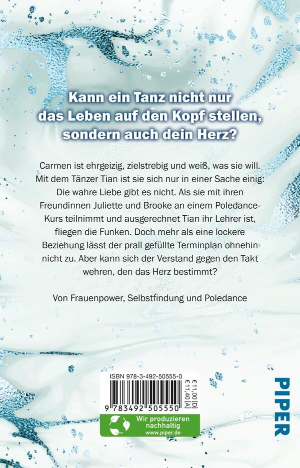Rückansicht des Buches „Spin this Heart“