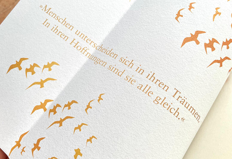 Die Farbe von Glück