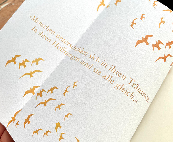 Die Farbe von Glück
