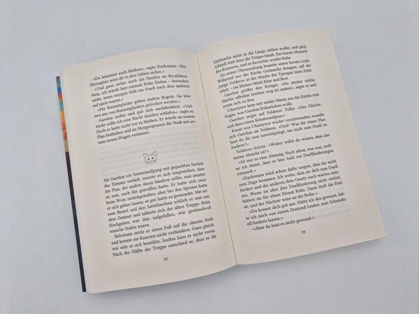 Außenansicht des Buches „Das Lied der letzten Reise“