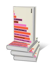 Bücherstapel des Buches „FEMONOMICS“