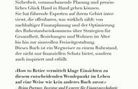 Rückansicht des Buches „How to Retire“