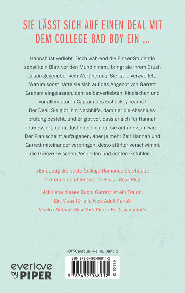 Rückansicht des Buches „The Deal – Reine Verhandlungssache“