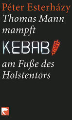 Thomas Mann mampft Kebab am Fuße des Holstentors