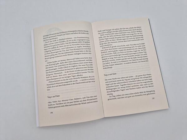 Außenansicht des Buches „Segeljungs“