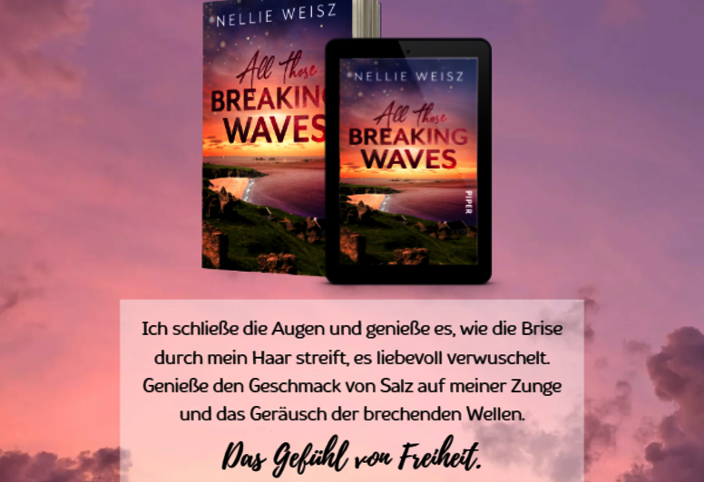 Nellie Weisz „All those breaking waves“ als Buch und ebook