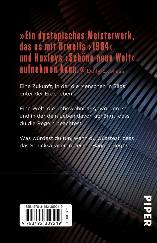 Rückansicht des Buches „Exit“
