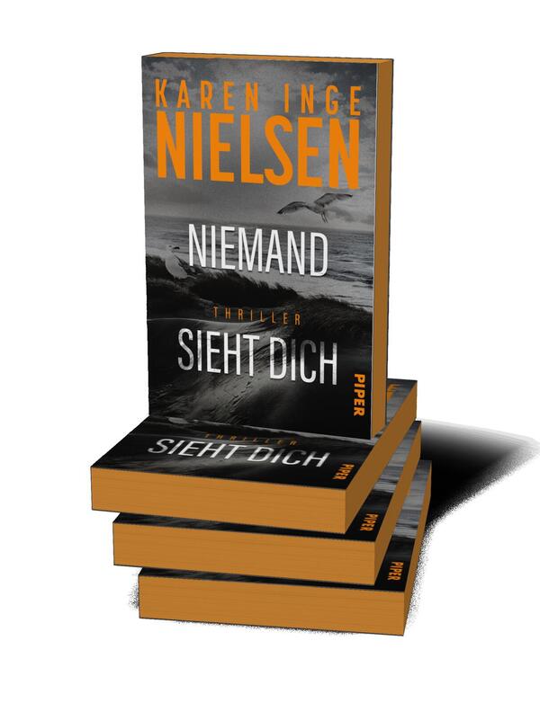 Außenansicht des Buches „Niemand sieht dich“