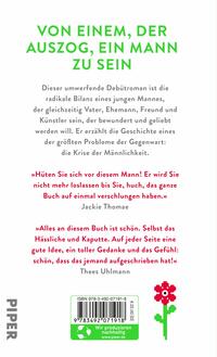 Rückansicht des Buches „Toxic Man“
