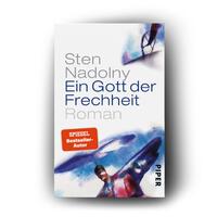 Außenansicht des Buches „Ein Gott der Frechheit“