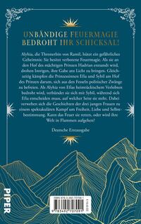 Rückansicht des Buches „Heller als Feuer“