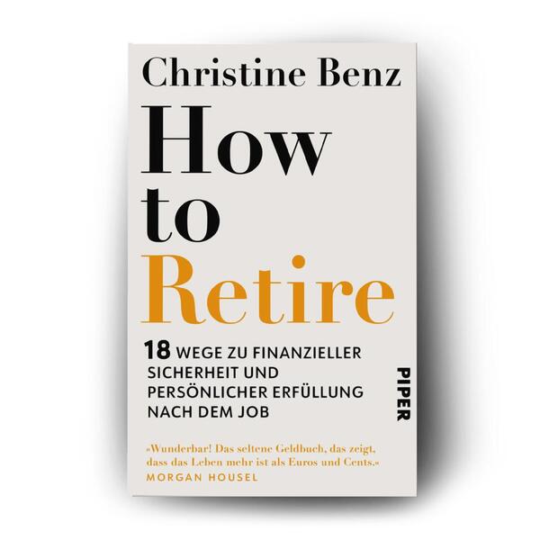 Außenansicht des Buches „How to Retire“