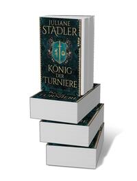 Bücherstapel des Buches „König der Turniere“