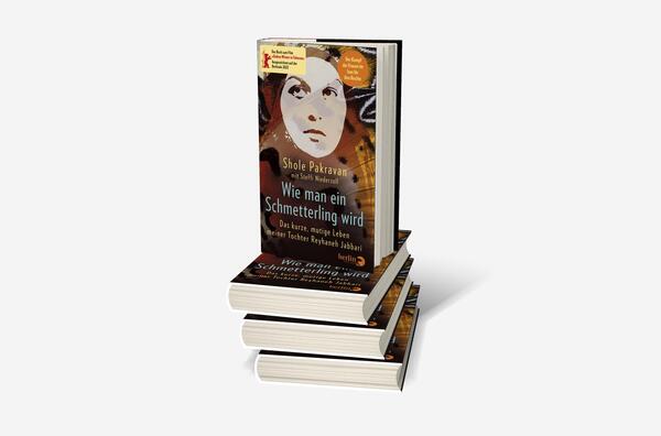 Bücherstapel des Buches „Wie man ein Schmetterling wird“