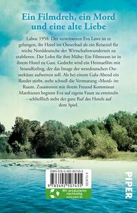 Rückansicht des Buches „Der Tote im Seebad“ 
